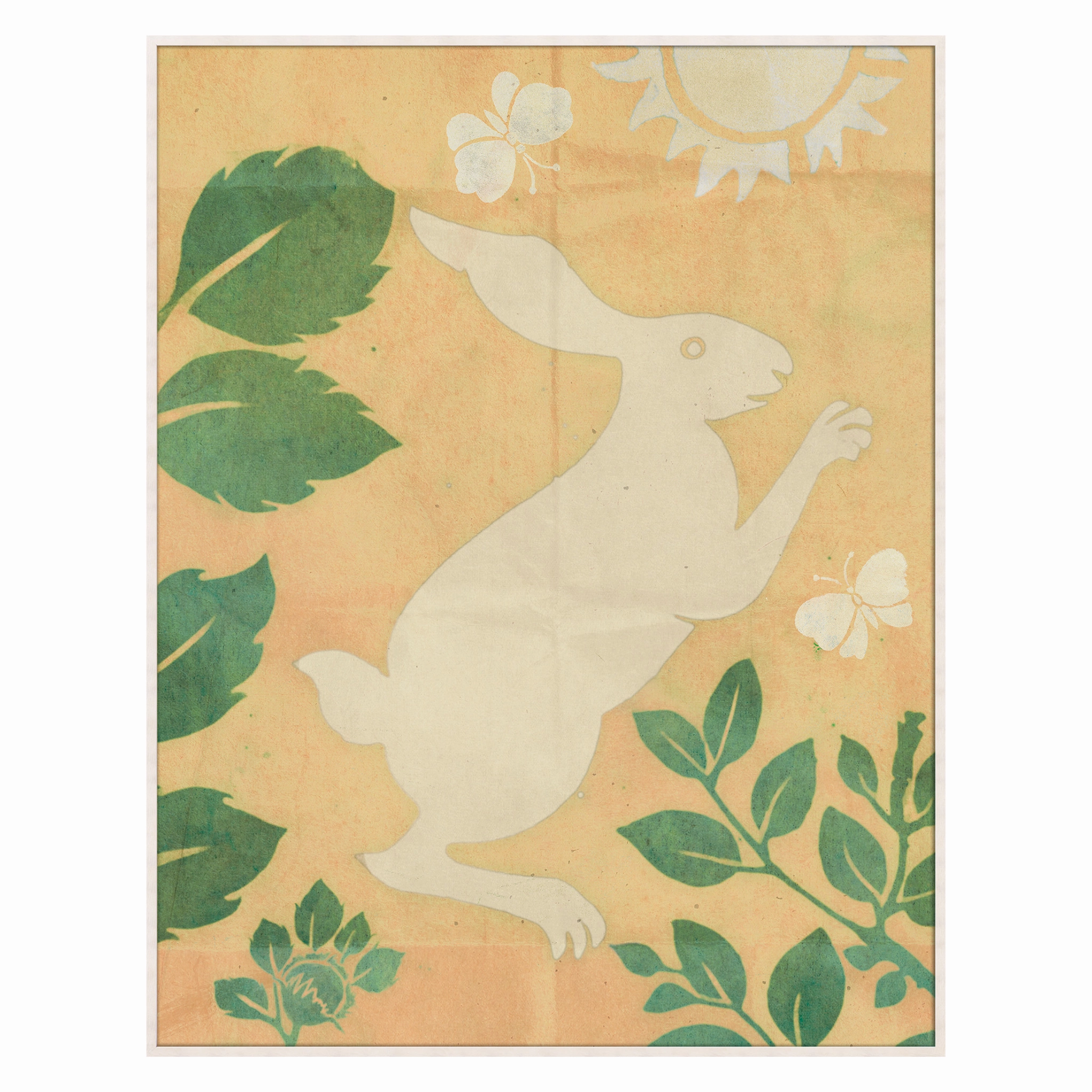 Frederick Steiner Archive, Jumping Rabbits in Sepia