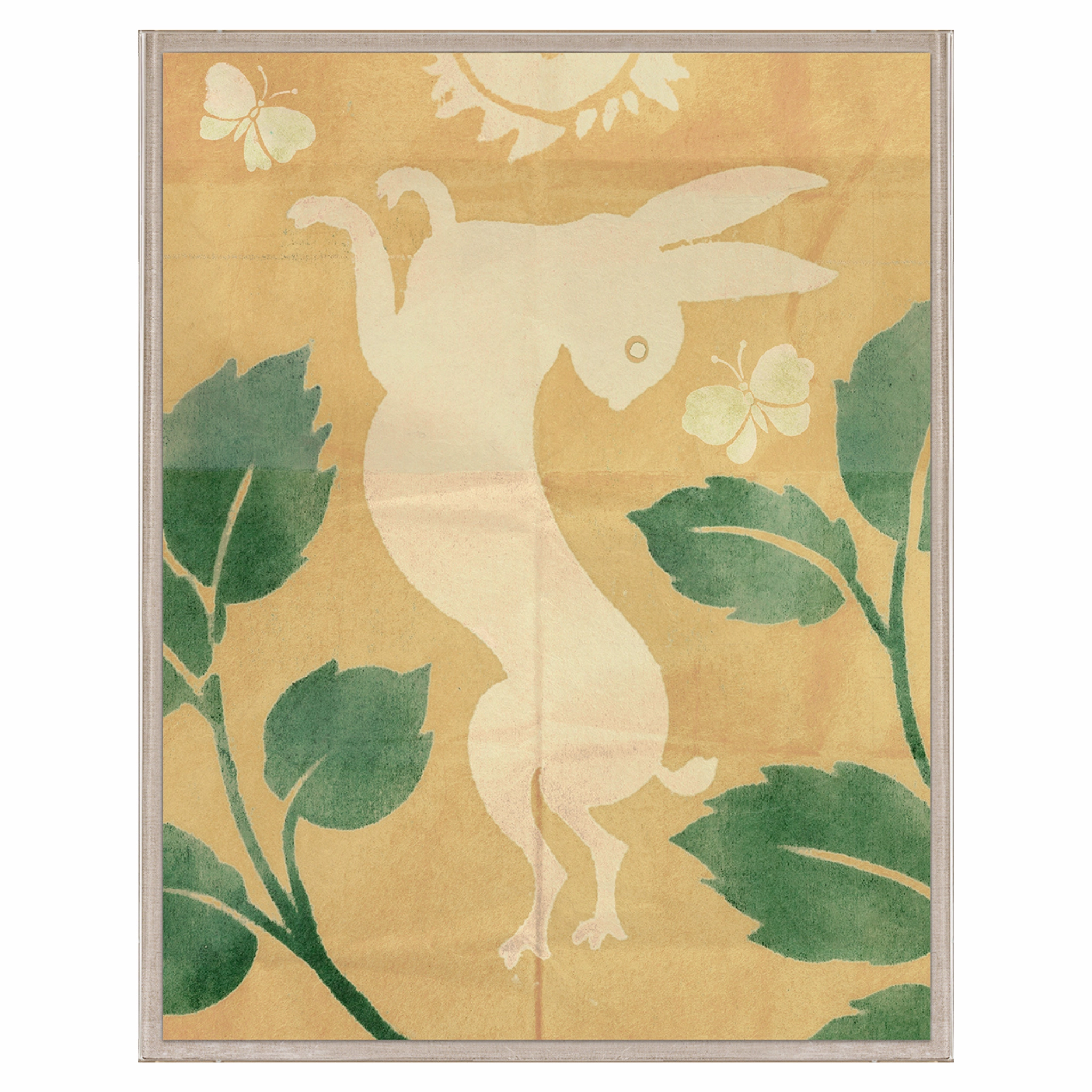 Frederick Steiner Archive, Jumping Rabbits in Sepia