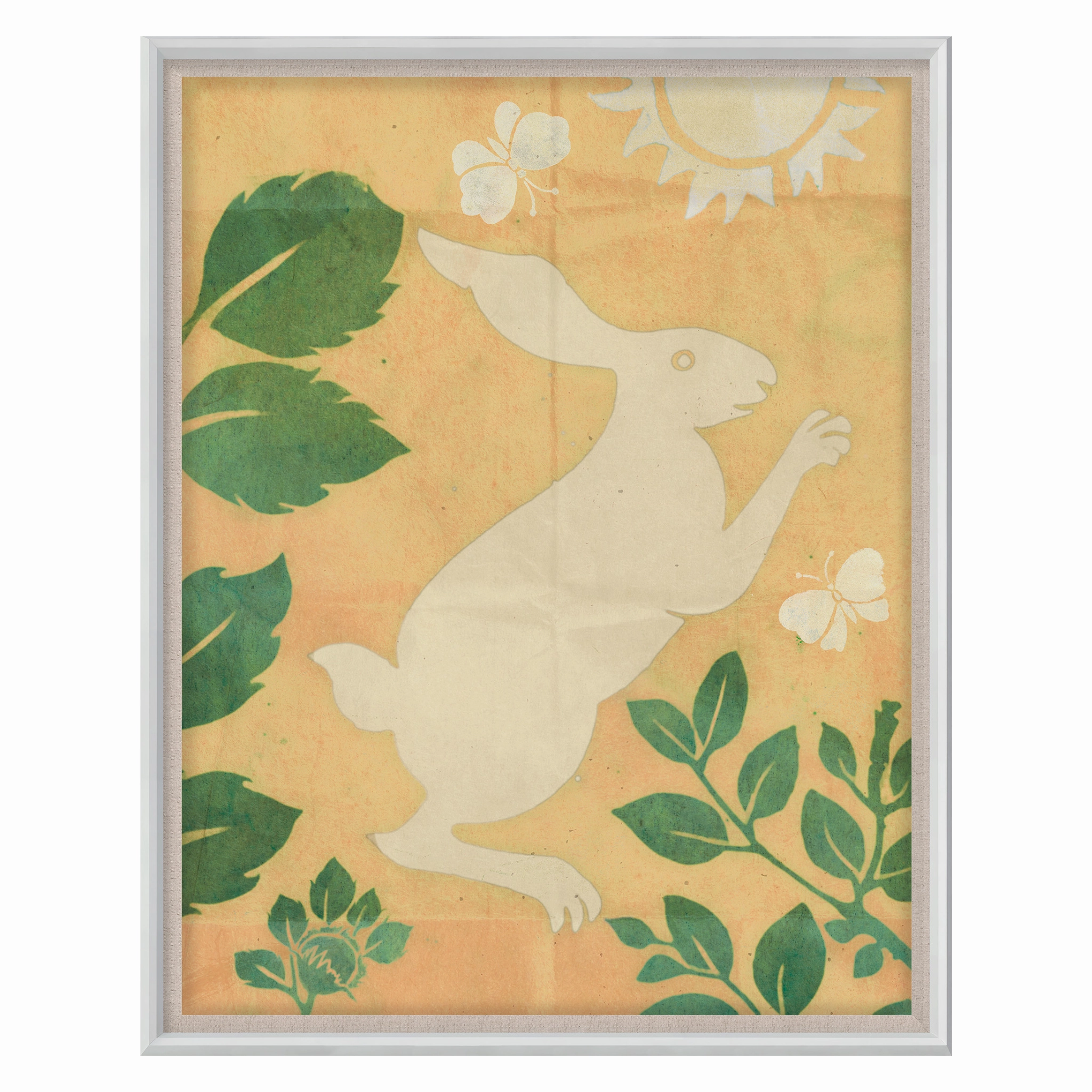 Frederick Steiner Archive, Jumping Rabbits in Sepia