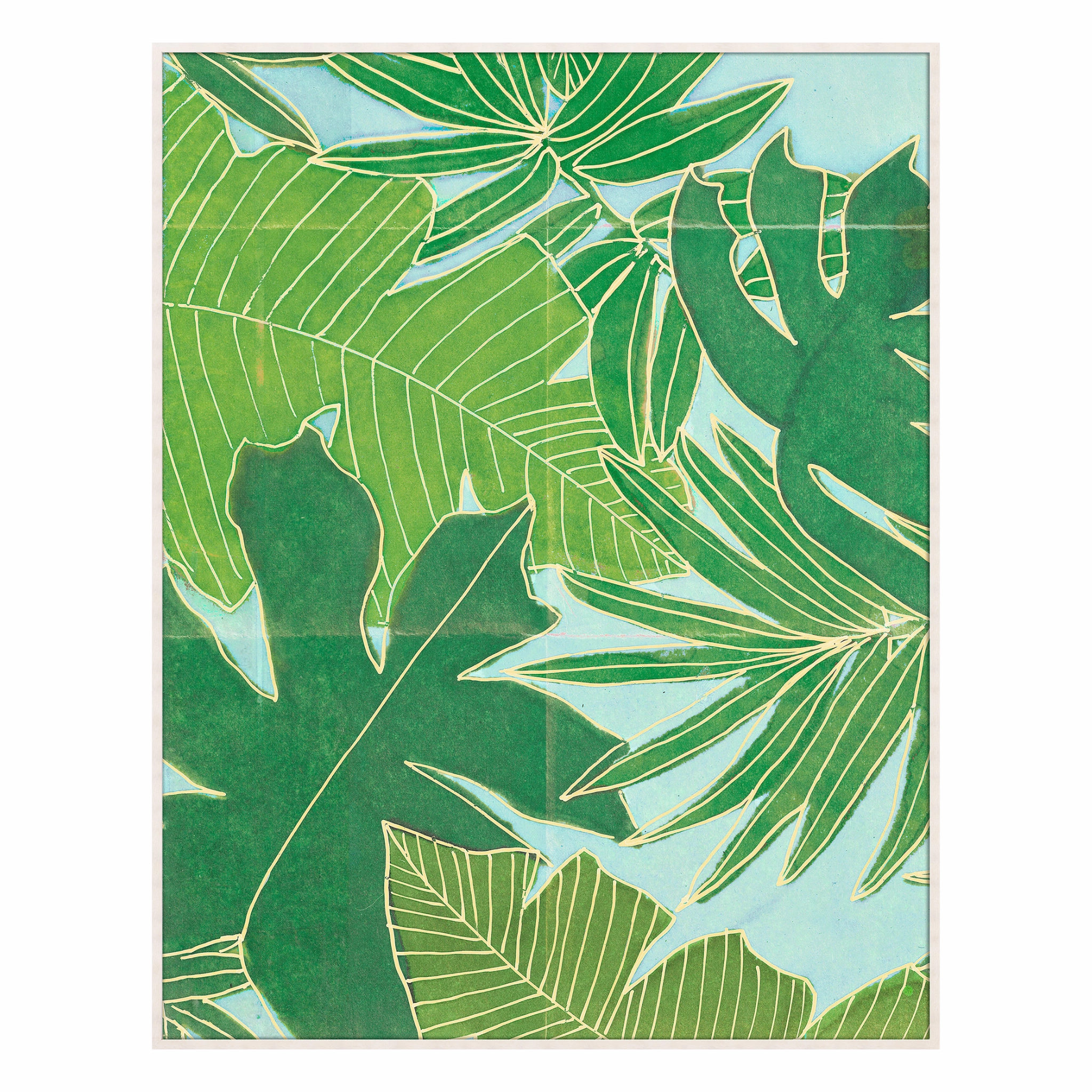 Frederick Steiner Archive, Palms With Sky