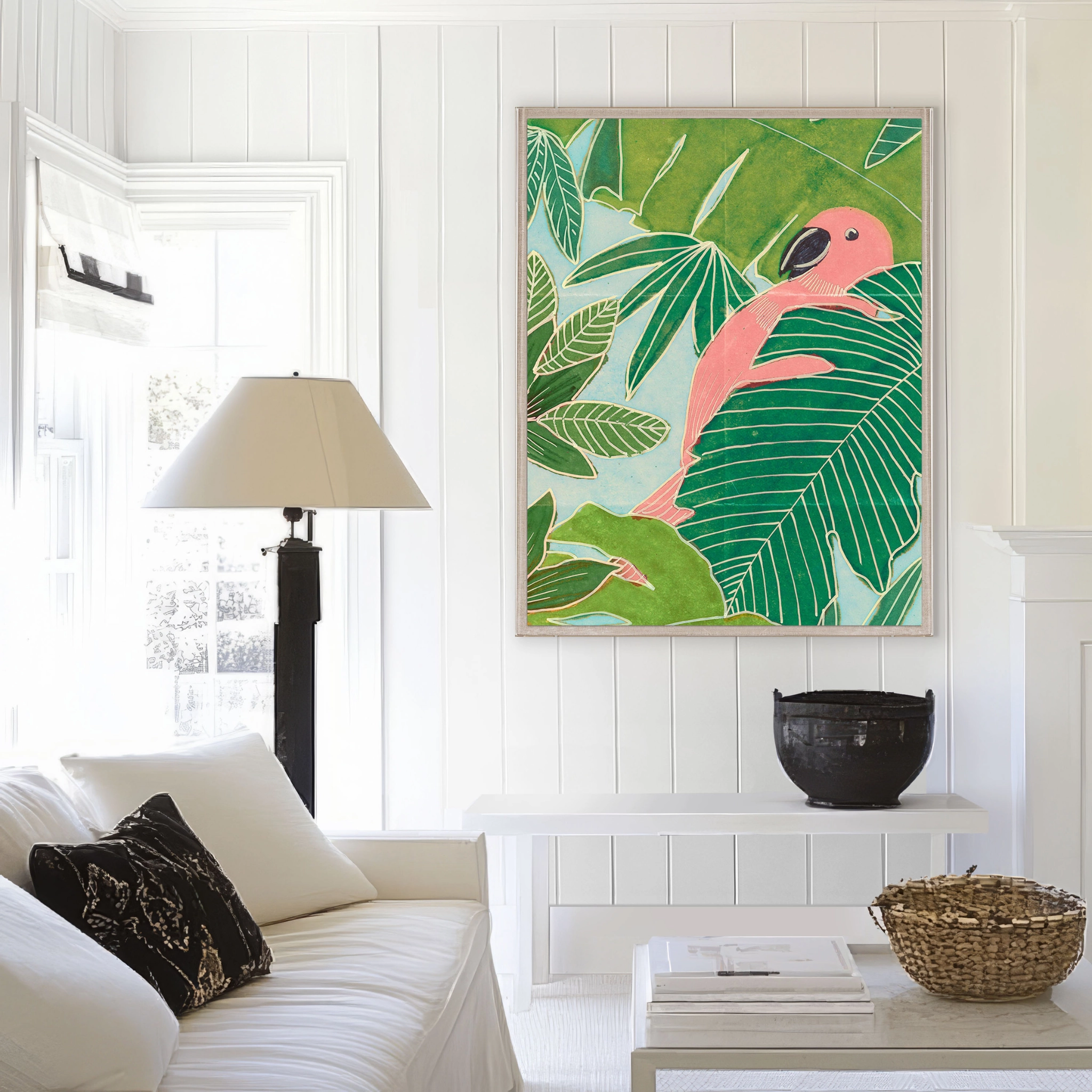 Frederick Steiner Archive, Parrot Palms