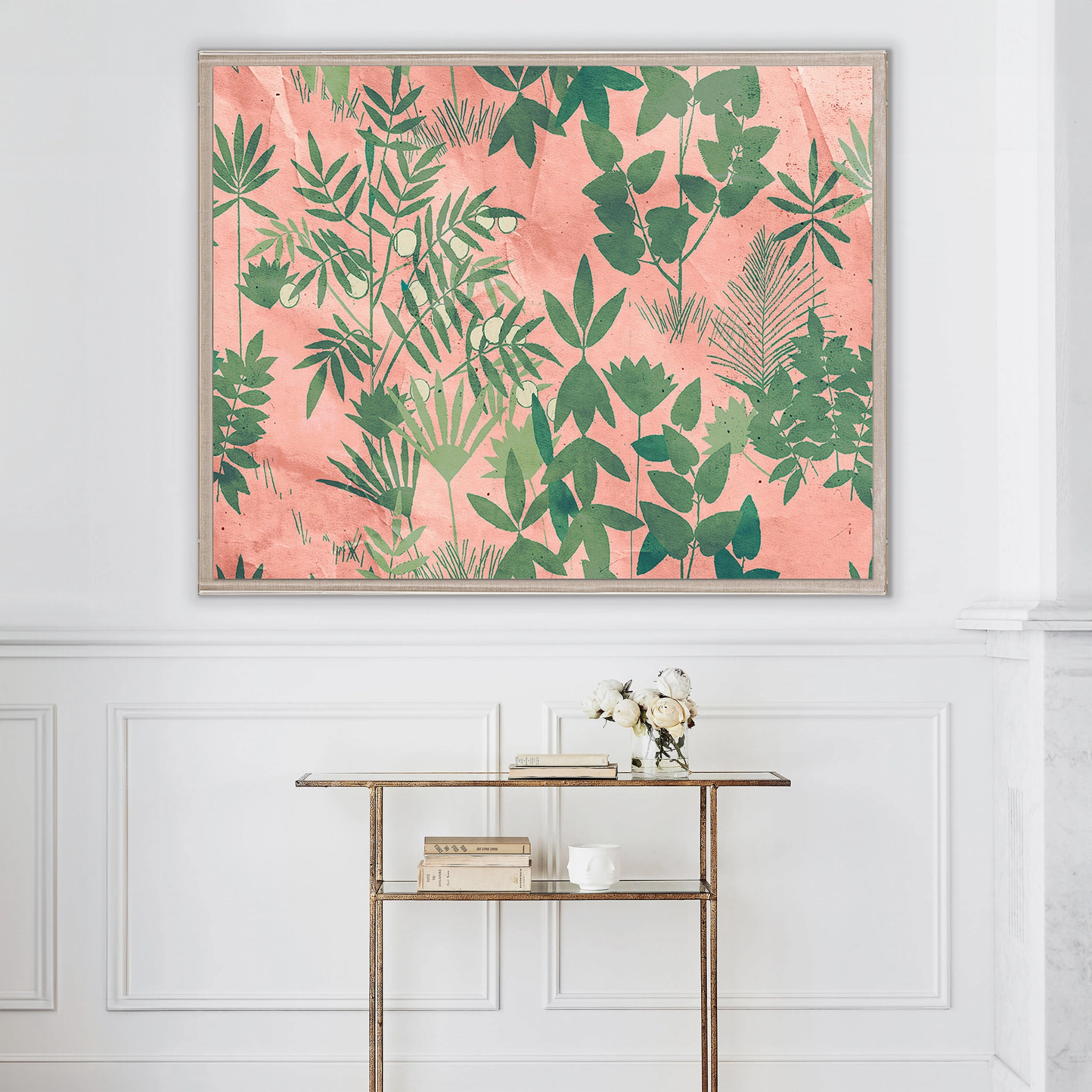 Frederick Steiner Archive, Pink Sky Green Leaves
