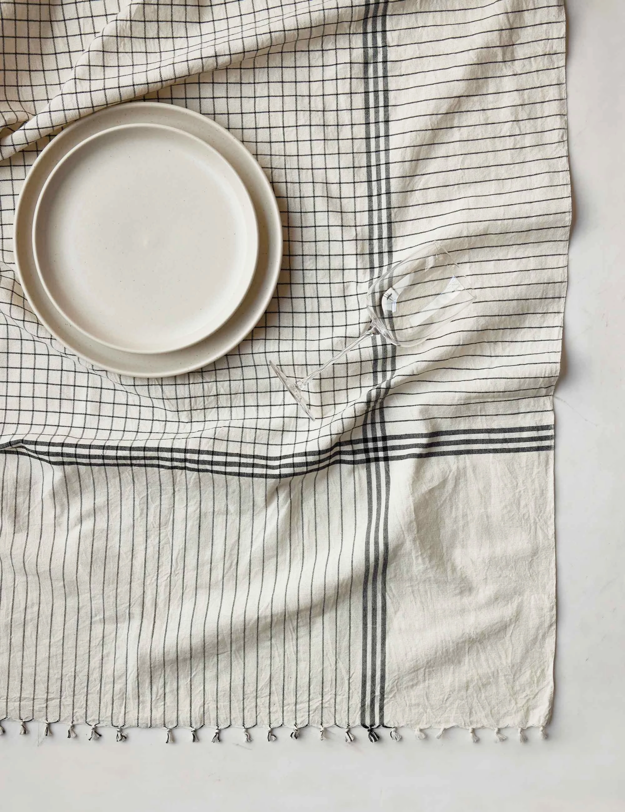 French Lattice Tablecloth by Heather Taylor Home