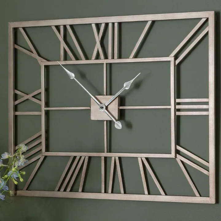 FULL SQUARE WALL CLOCK