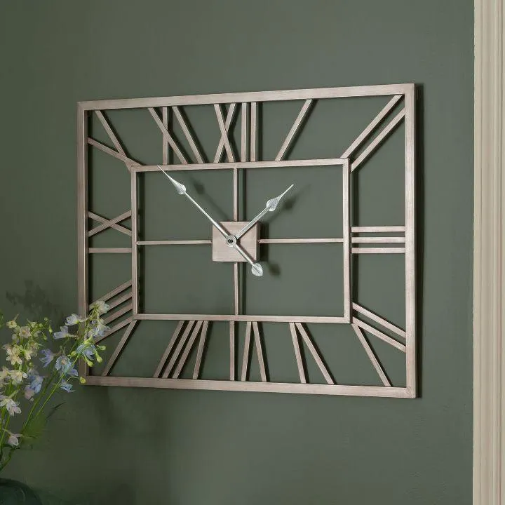 FULL SQUARE WALL CLOCK 