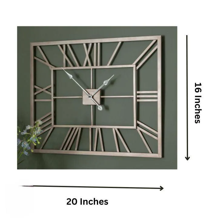 FULL SQUARE WALL CLOCK