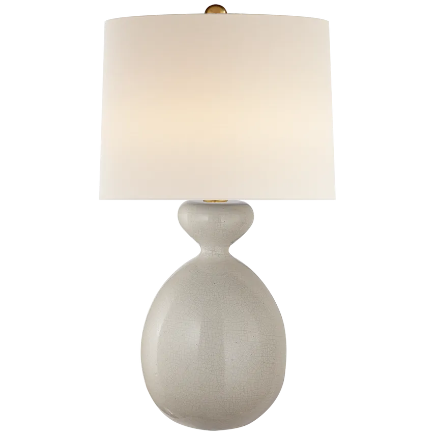 Gannet Table Lamp in Crackle Finish 