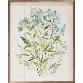 Garden Lace Wood Framed Print 