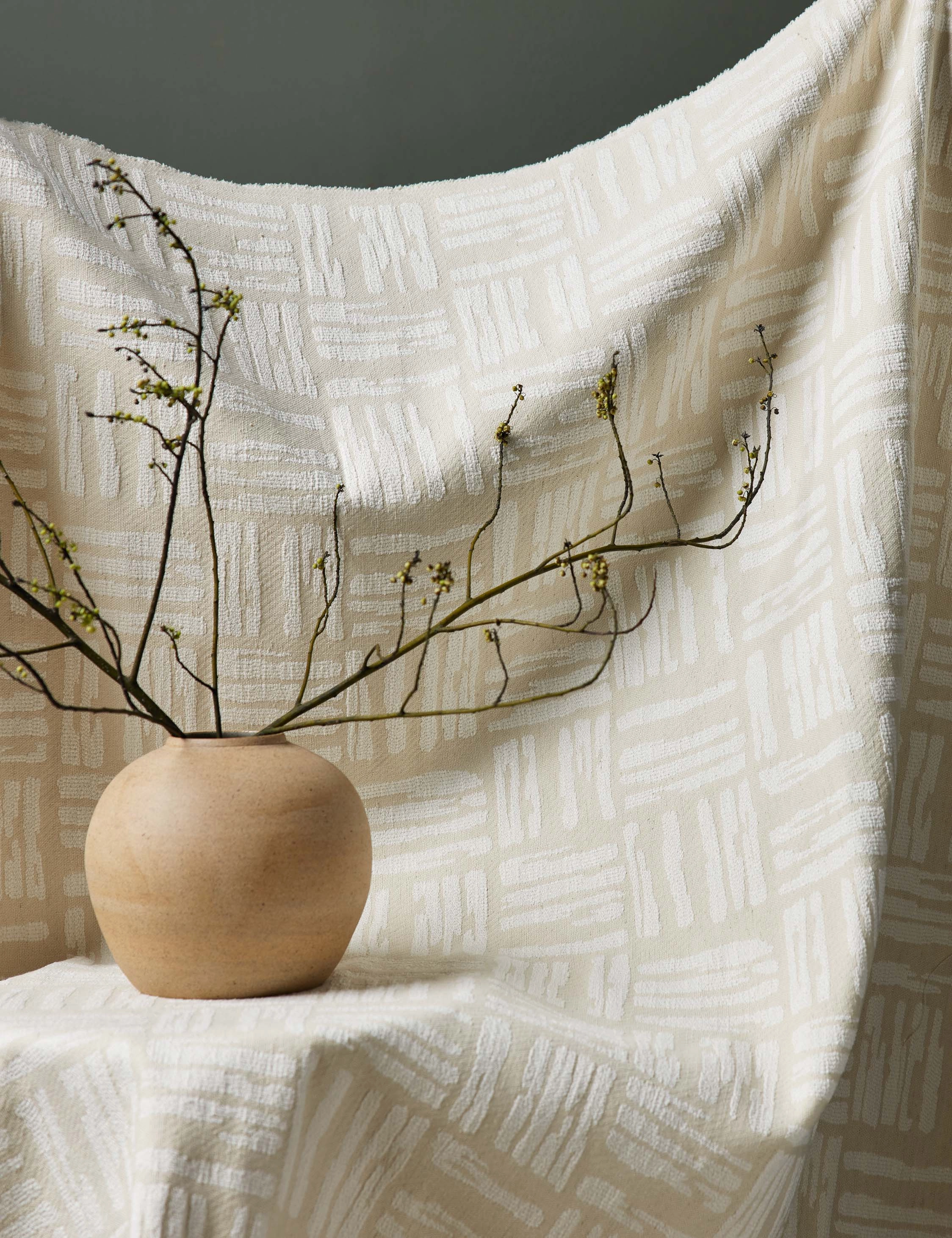 Garian Textured Cotton Blend Fabric 