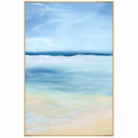 Gentle Waves 2 Framed Wall Art 