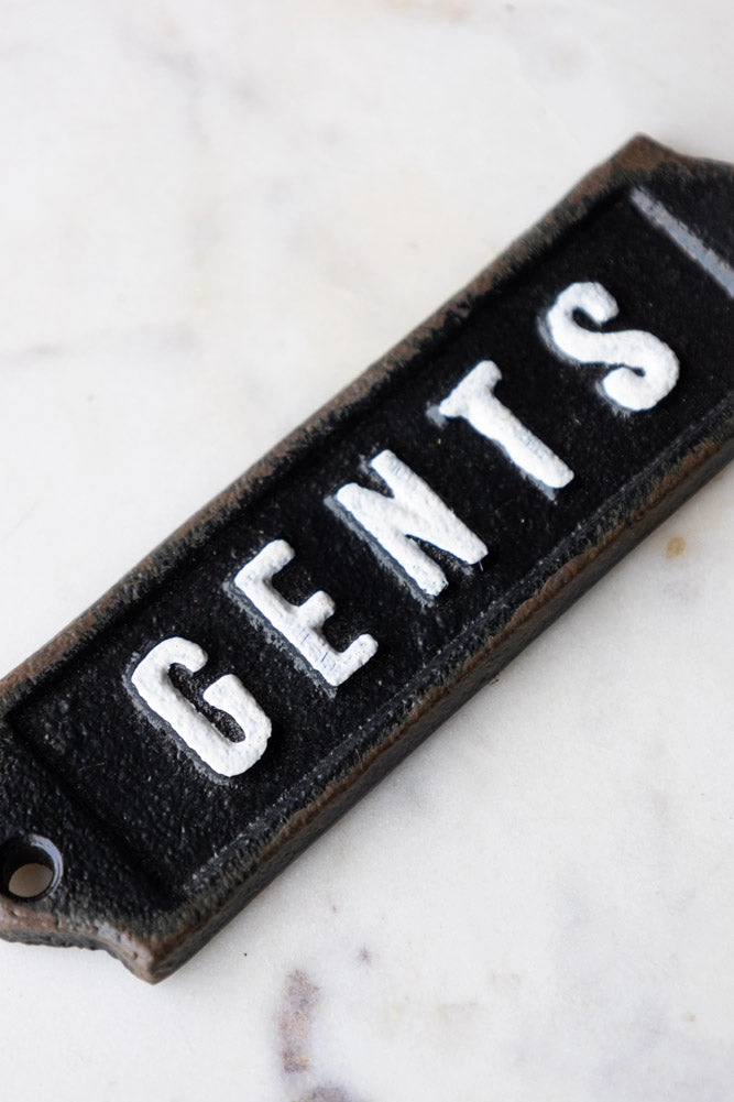 Gents Door Hanging Sign