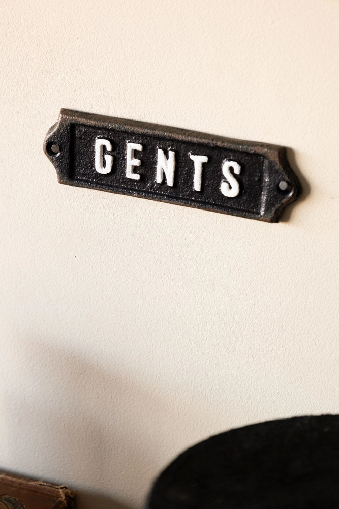 Gents Door Hanging Sign