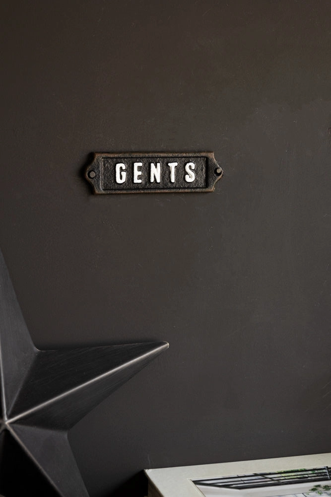 Gents Door Hanging Sign