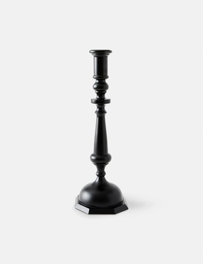 Georgian Lacquer Altar Candlestick 