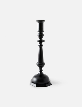 Georgian Lacquer Altar Candlestick 