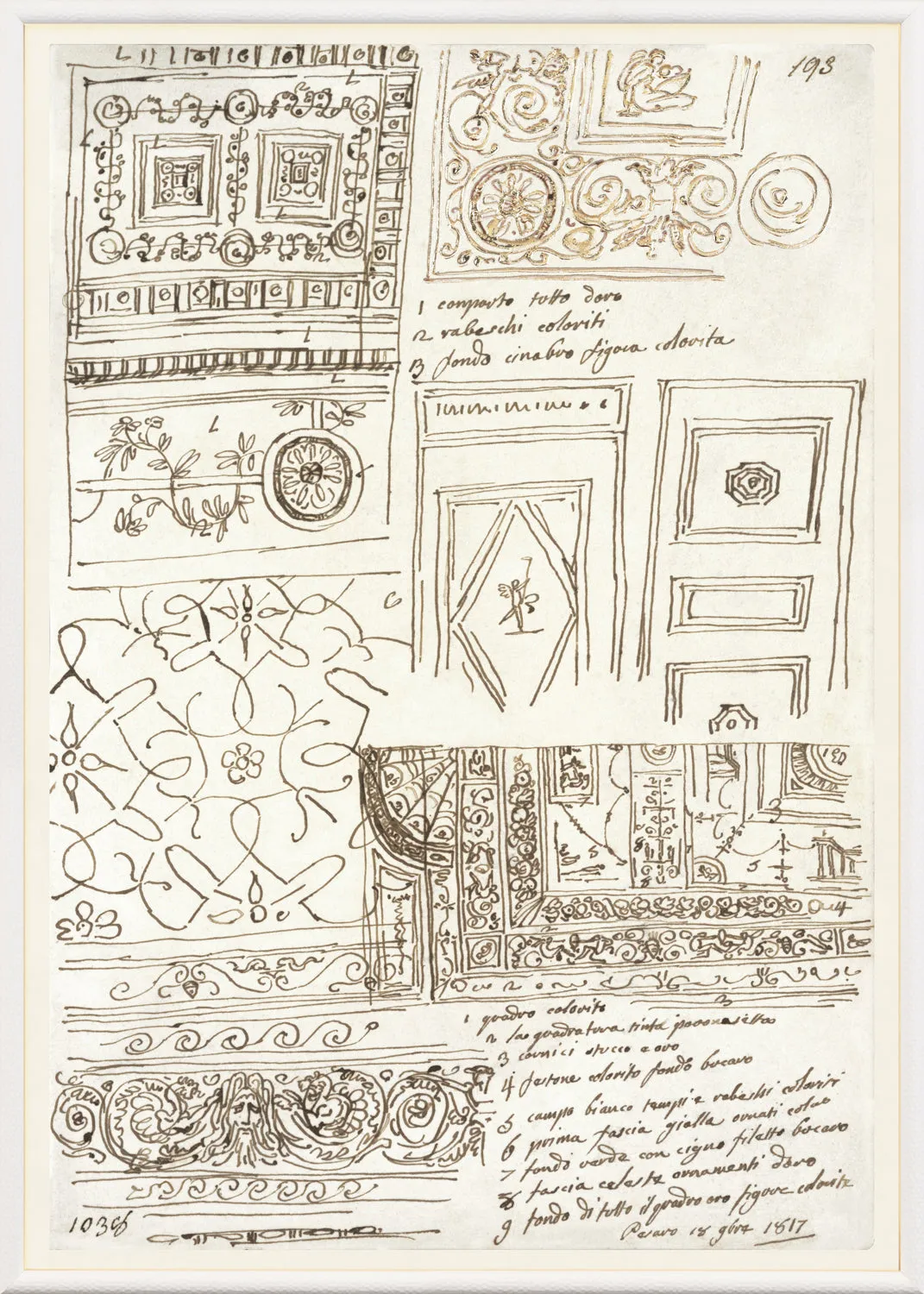 Giani Interior Design Giclee Print Series 