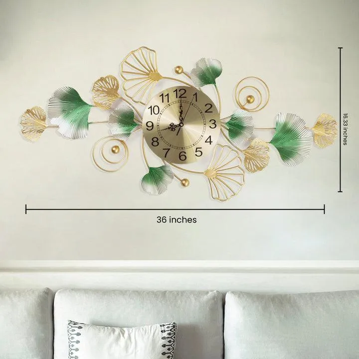 GINGO GREEN WALL CLOCK