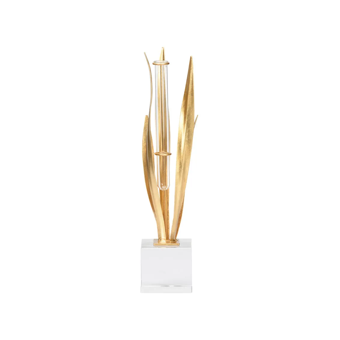 Gold Leaf Vase