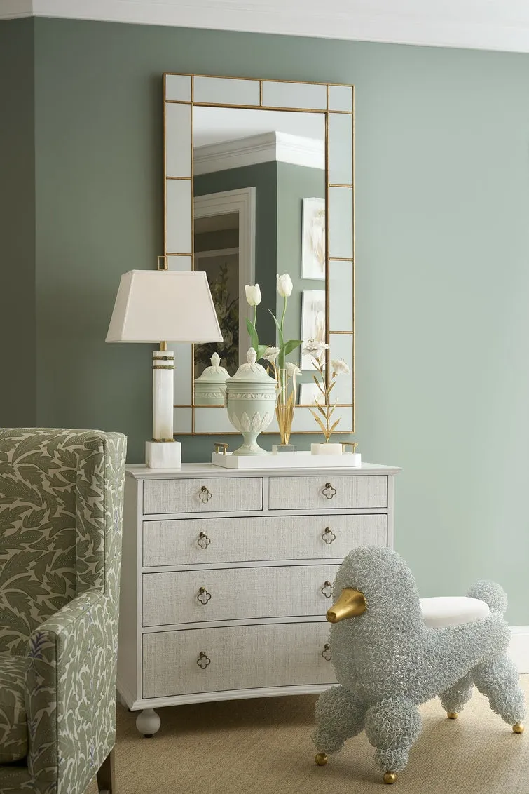 Gold Leaf Vase