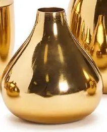 Gold Plated Vases