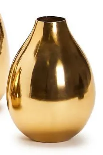 Gold Plated Vases