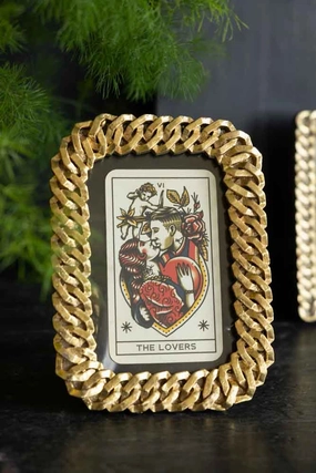Gold Chain Photo Frame 