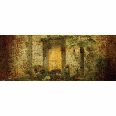 Golden Door with Palm 