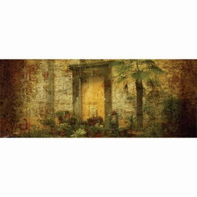 Golden Door with Palm 
