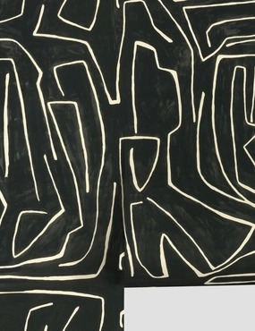 Graffito Wallpaper by Kelly Wearstler 