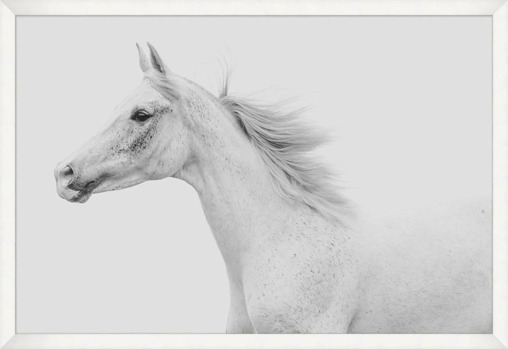 Gray Strides Framed Wall Art 