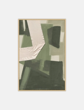 Green Gravity 2 Wall Art 