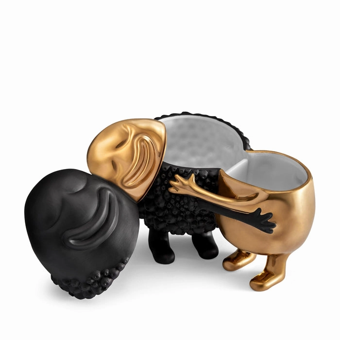 Haas - Huggers Box Black / Gold