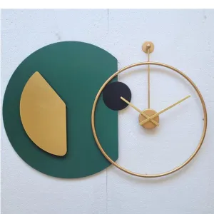 HALF STYLISH WALL CLOCK 