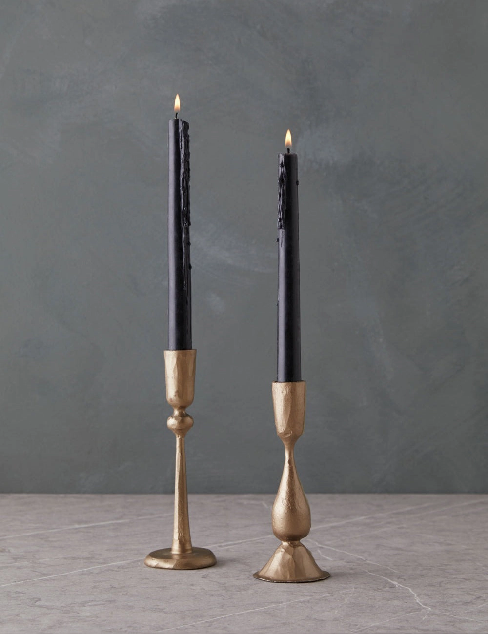 Hand-Forged Iron Taper Holder
