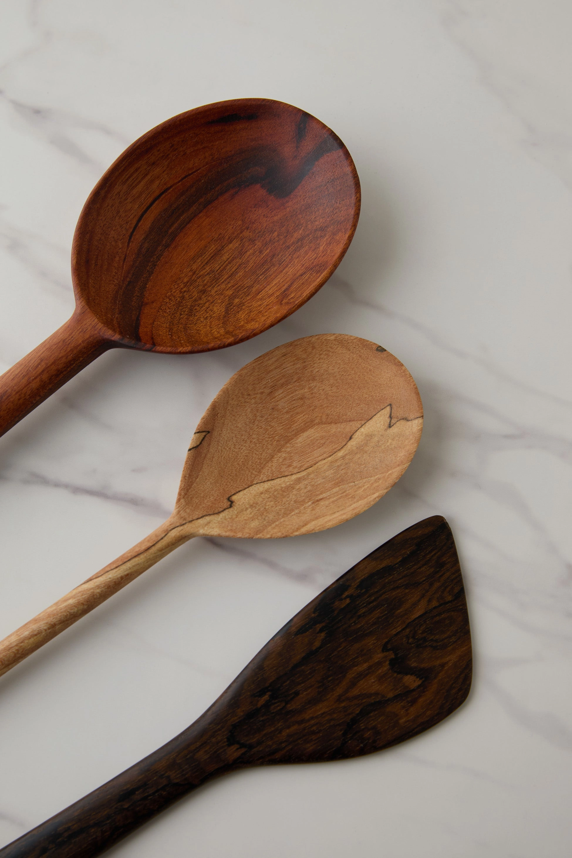 Handcarved Kitchen Utensils (Set of 3) by Itza Wood