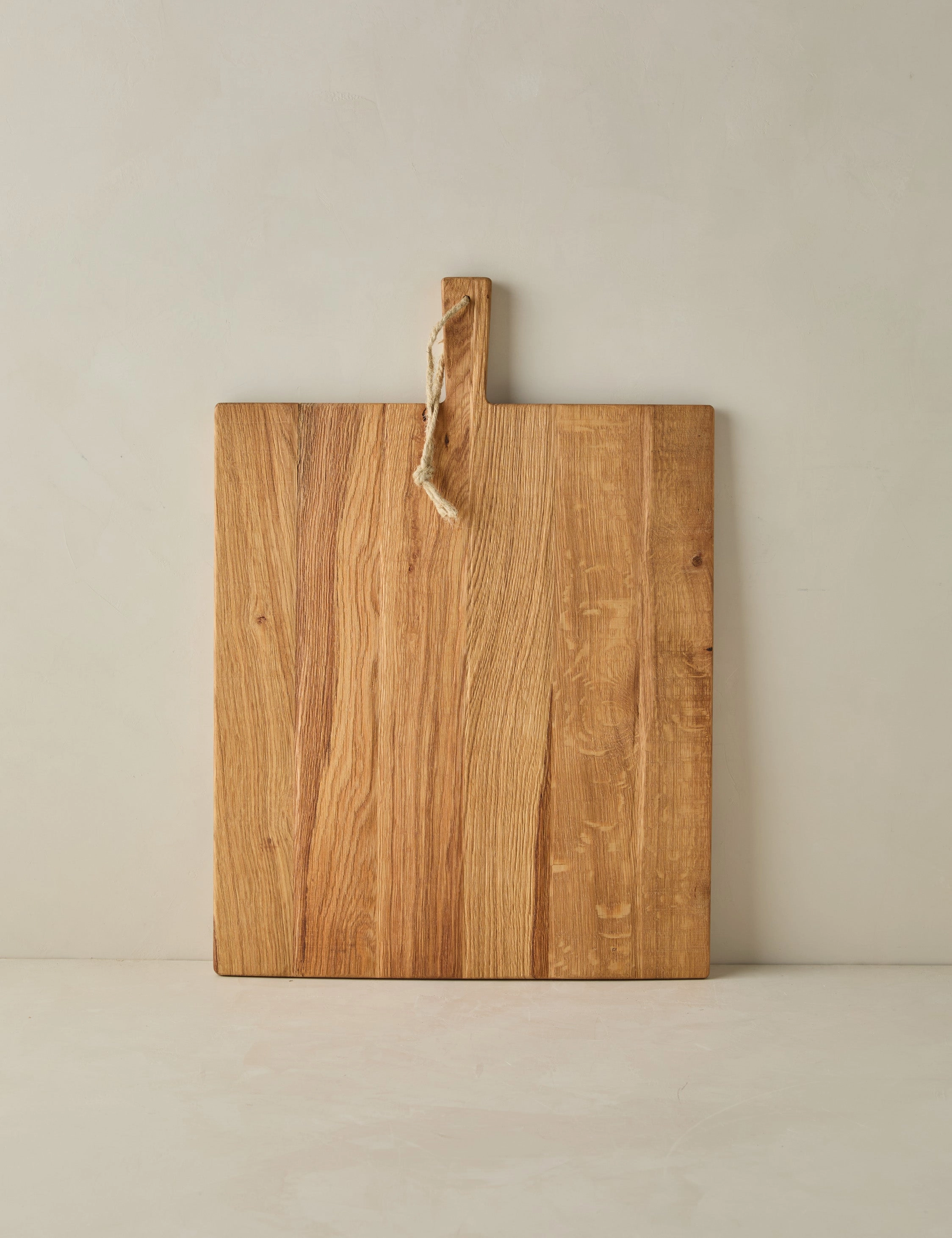 Handcrafted Rectangular Oak Serving Board by etHOME