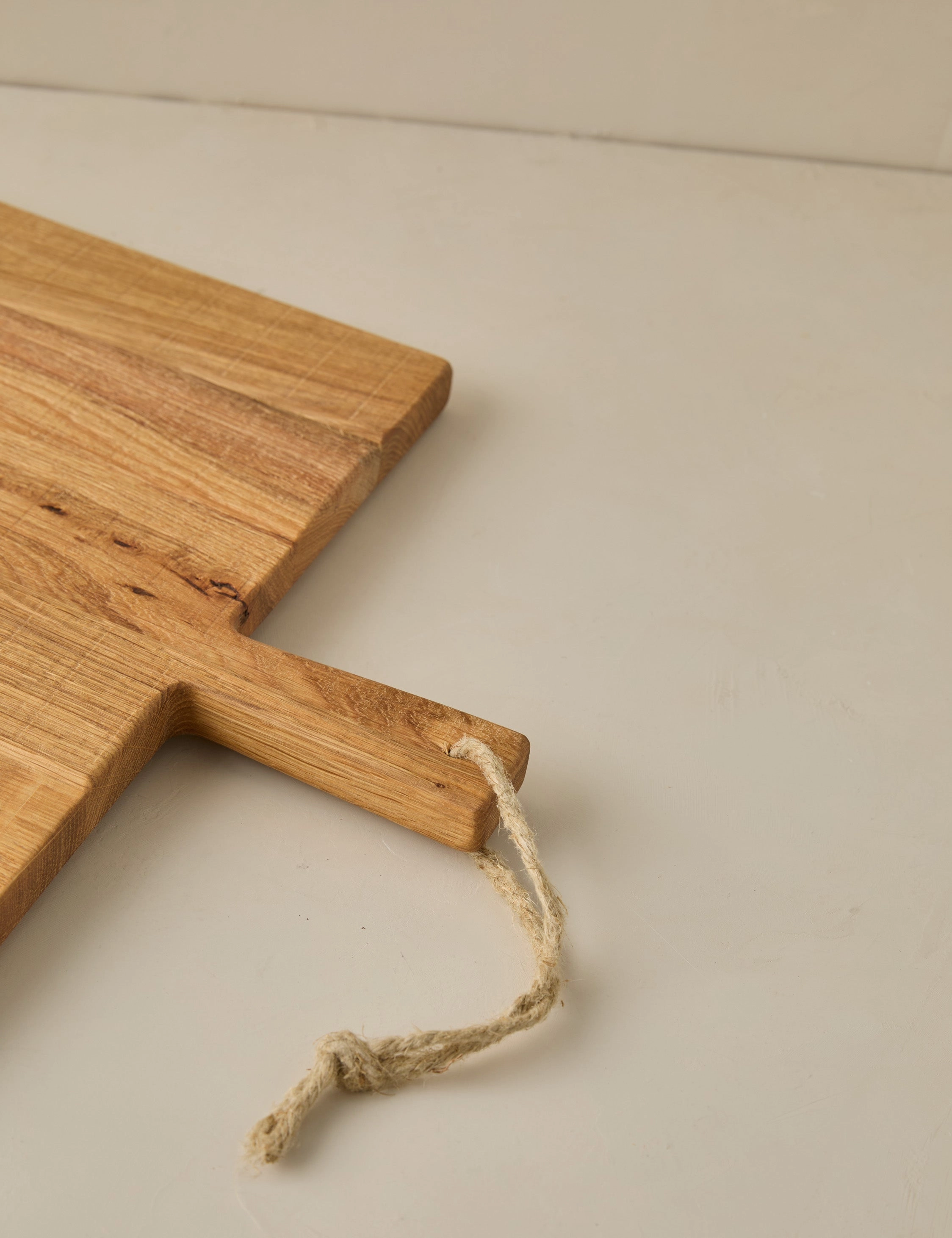 Handcrafted Rectangular Oak Serving Board by etHOME