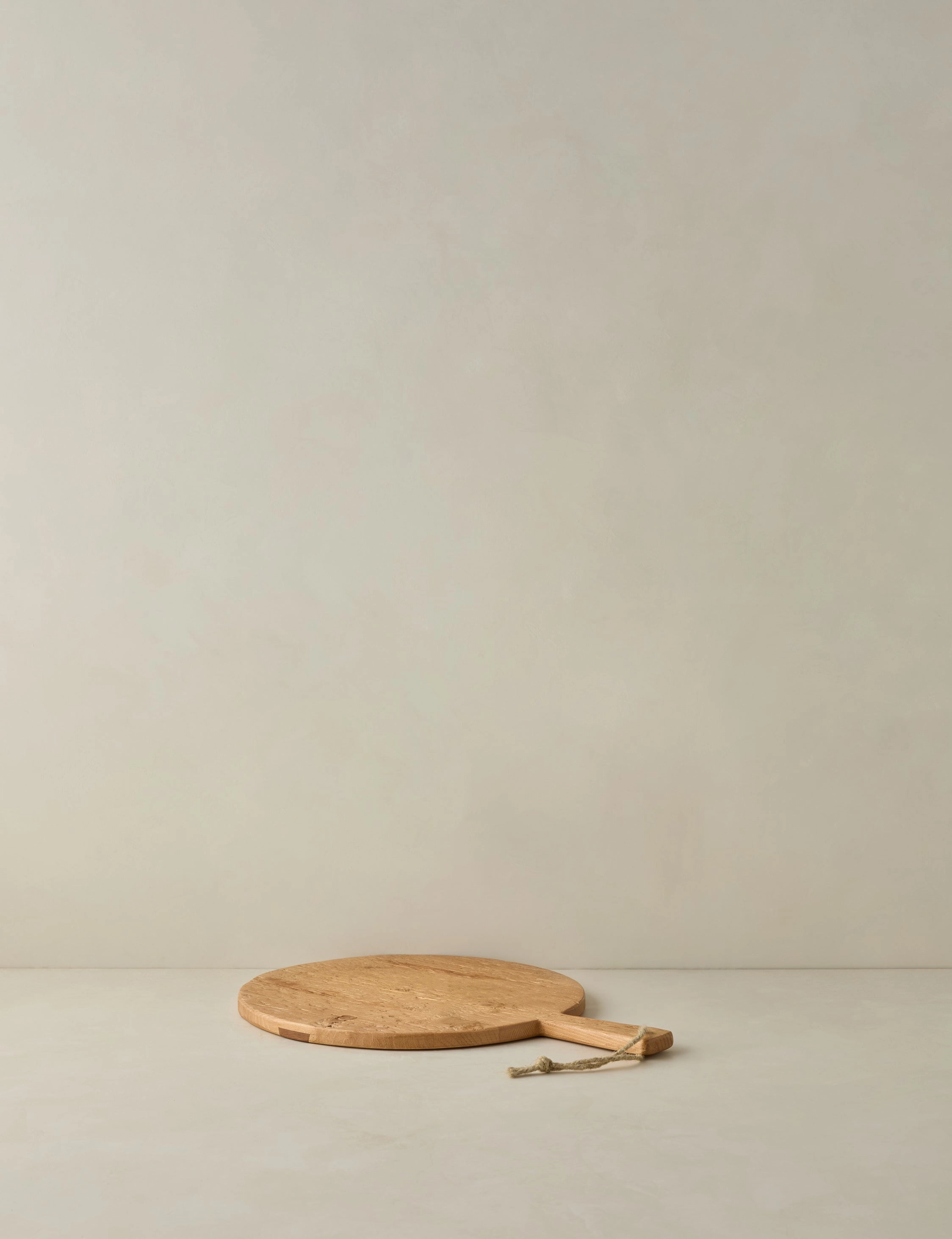 Handcrafted Round Pine Serving Board by etHOME