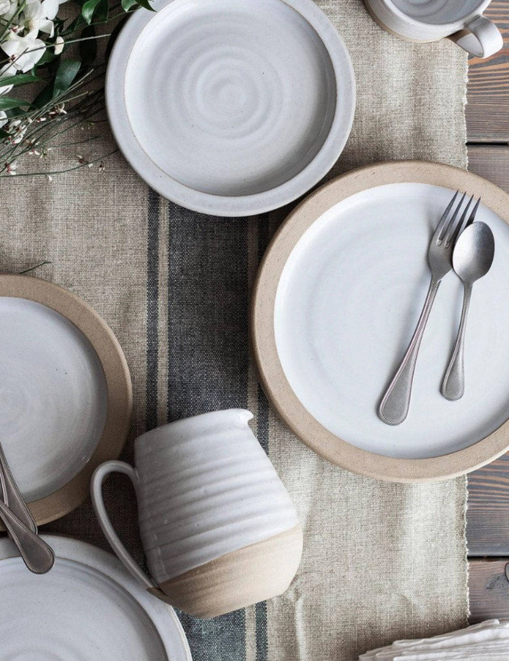 Handloom Stripe Runner by Farmhouse Pottery