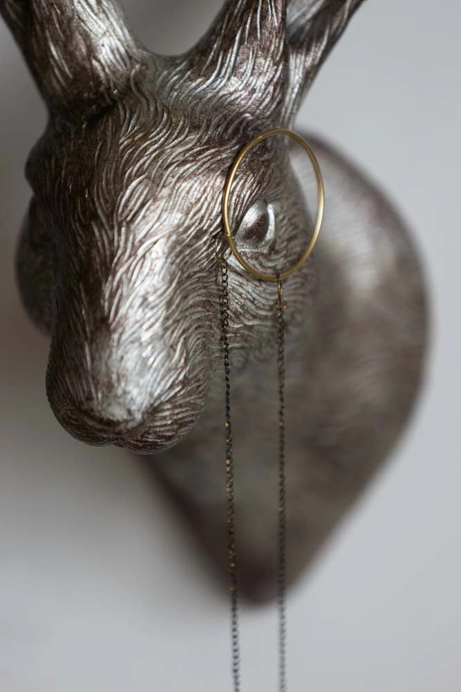 Hartley Hare with Monocle Wall Art