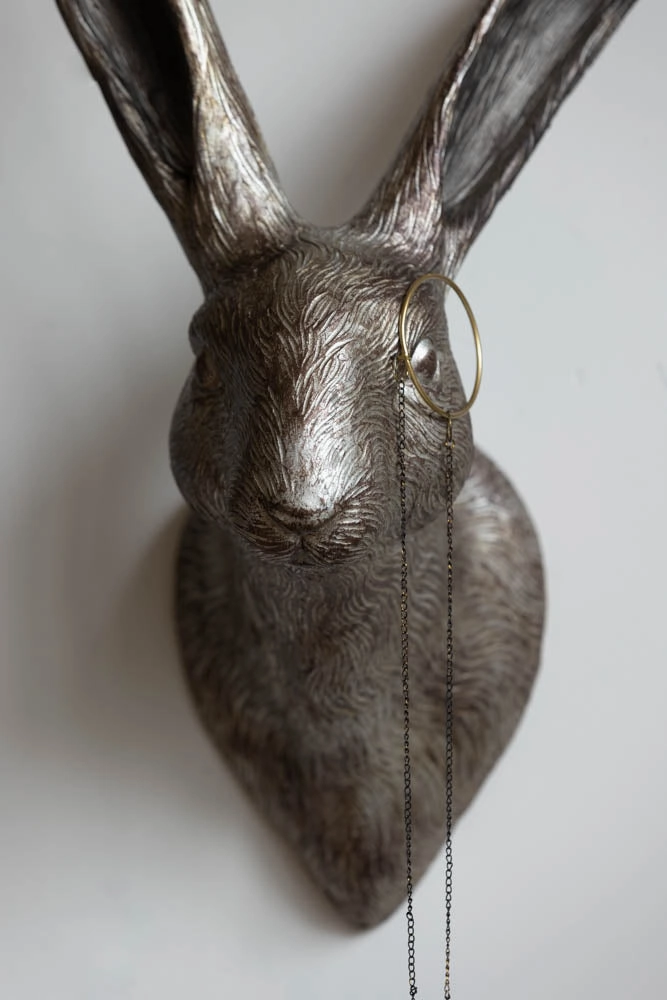 Hartley Hare with Monocle Wall Art