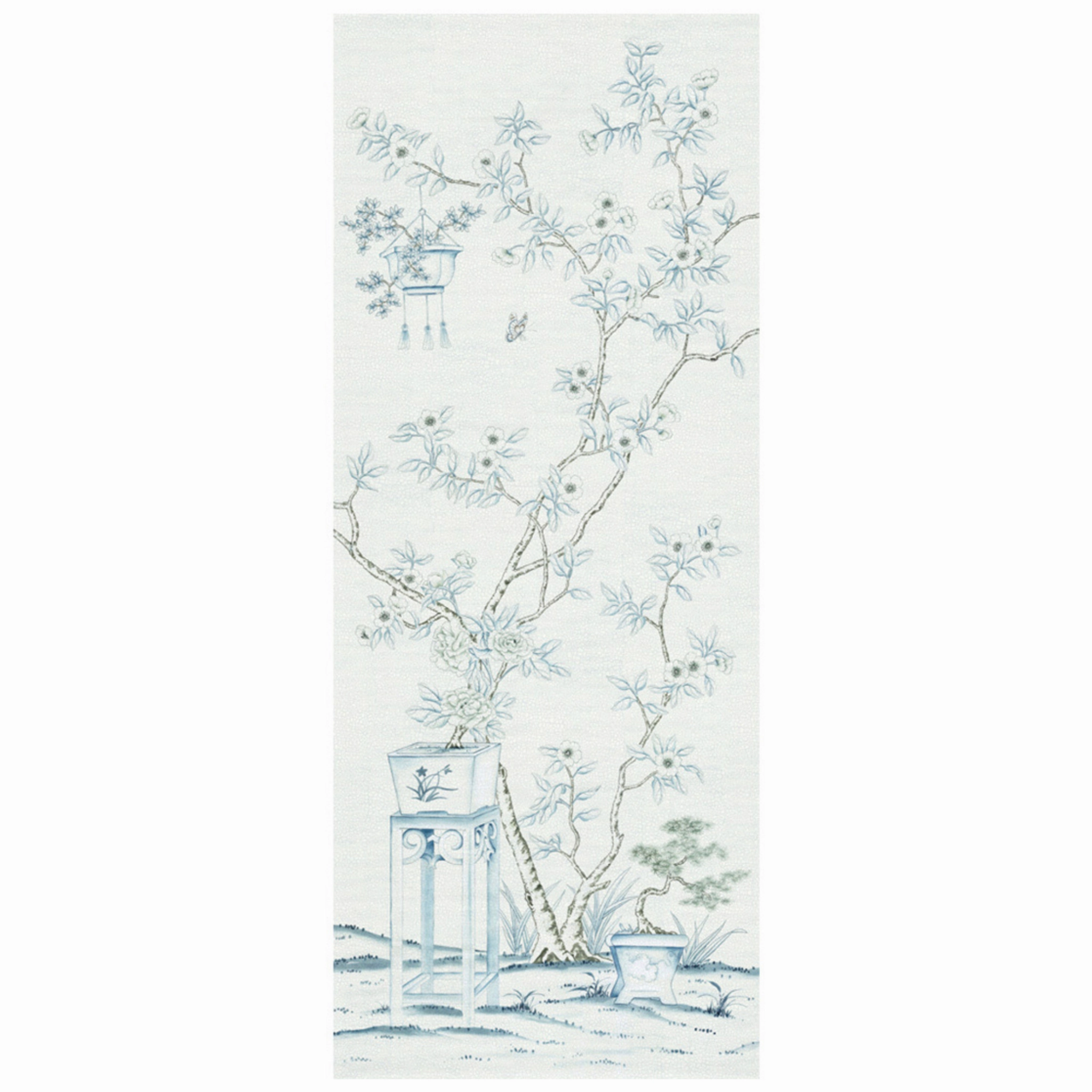 Hemmerling Cracked Porcelain Chinoiserie Wall Art Panels 