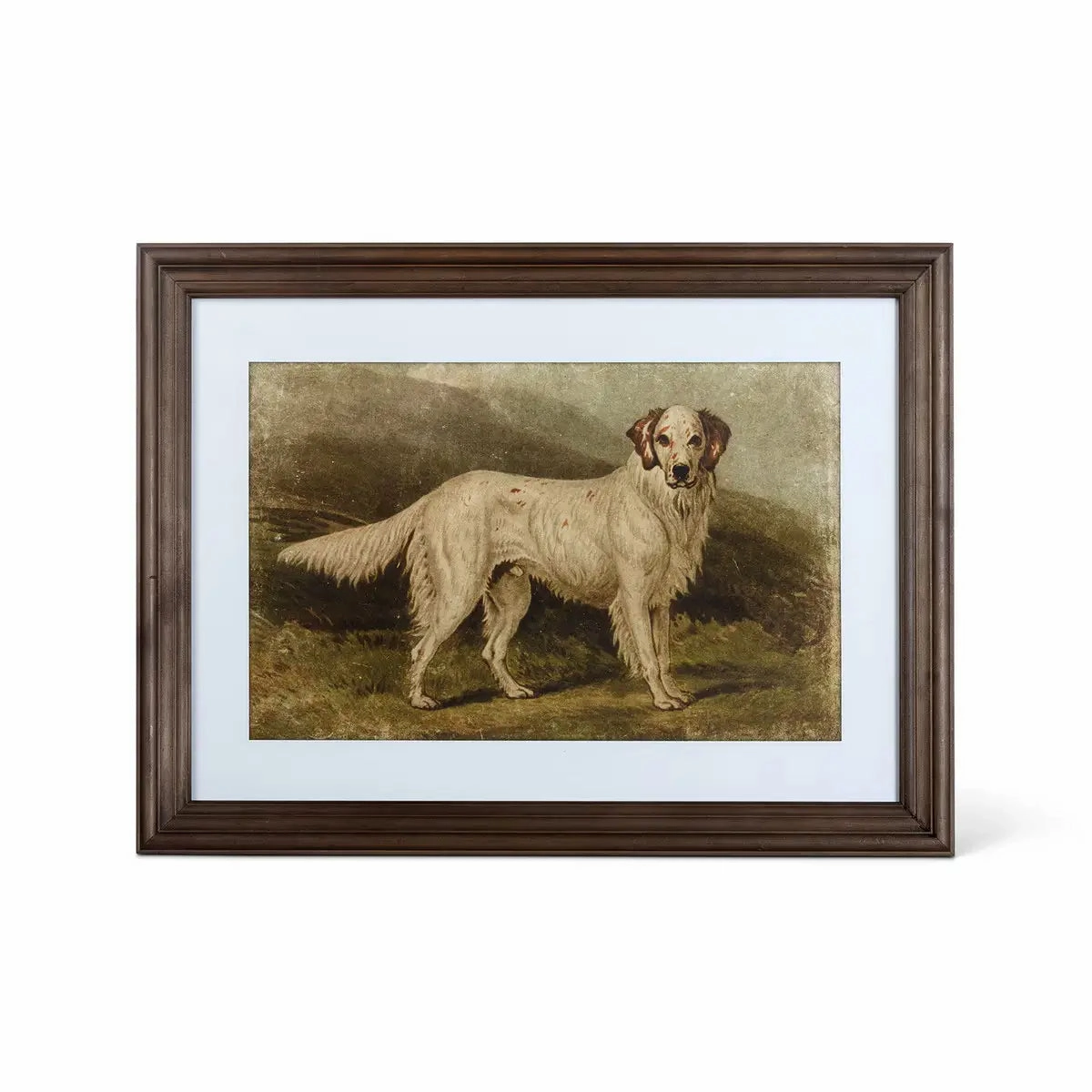 Heritage Hounds Framed Dog Wall Art Print Set