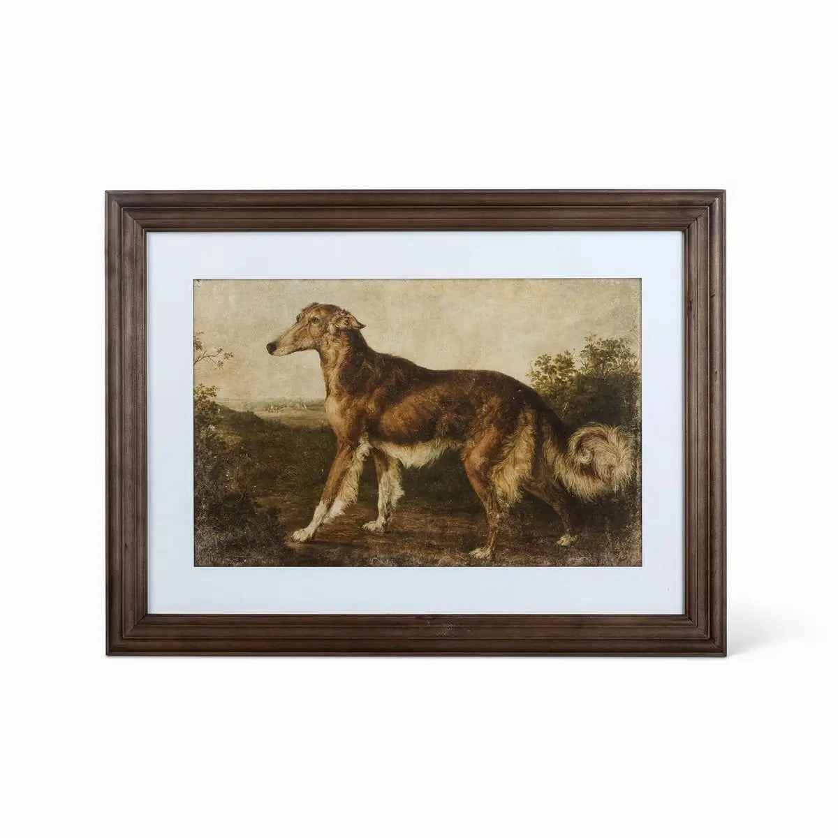 Heritage Hounds Framed Dog Wall Art Print Set