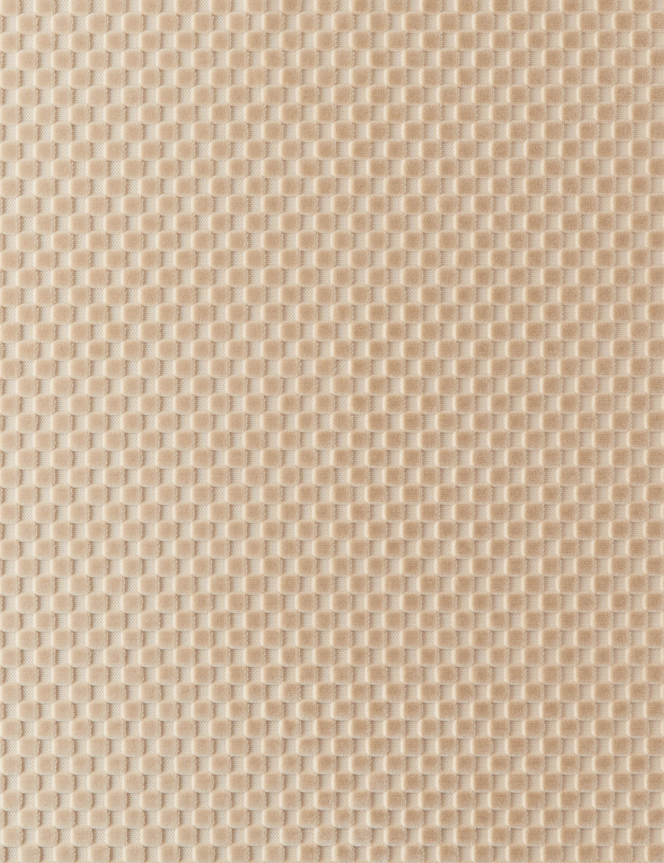 Hi-Lo Checker Velvet Fabric by Sarah Sherman Samuel