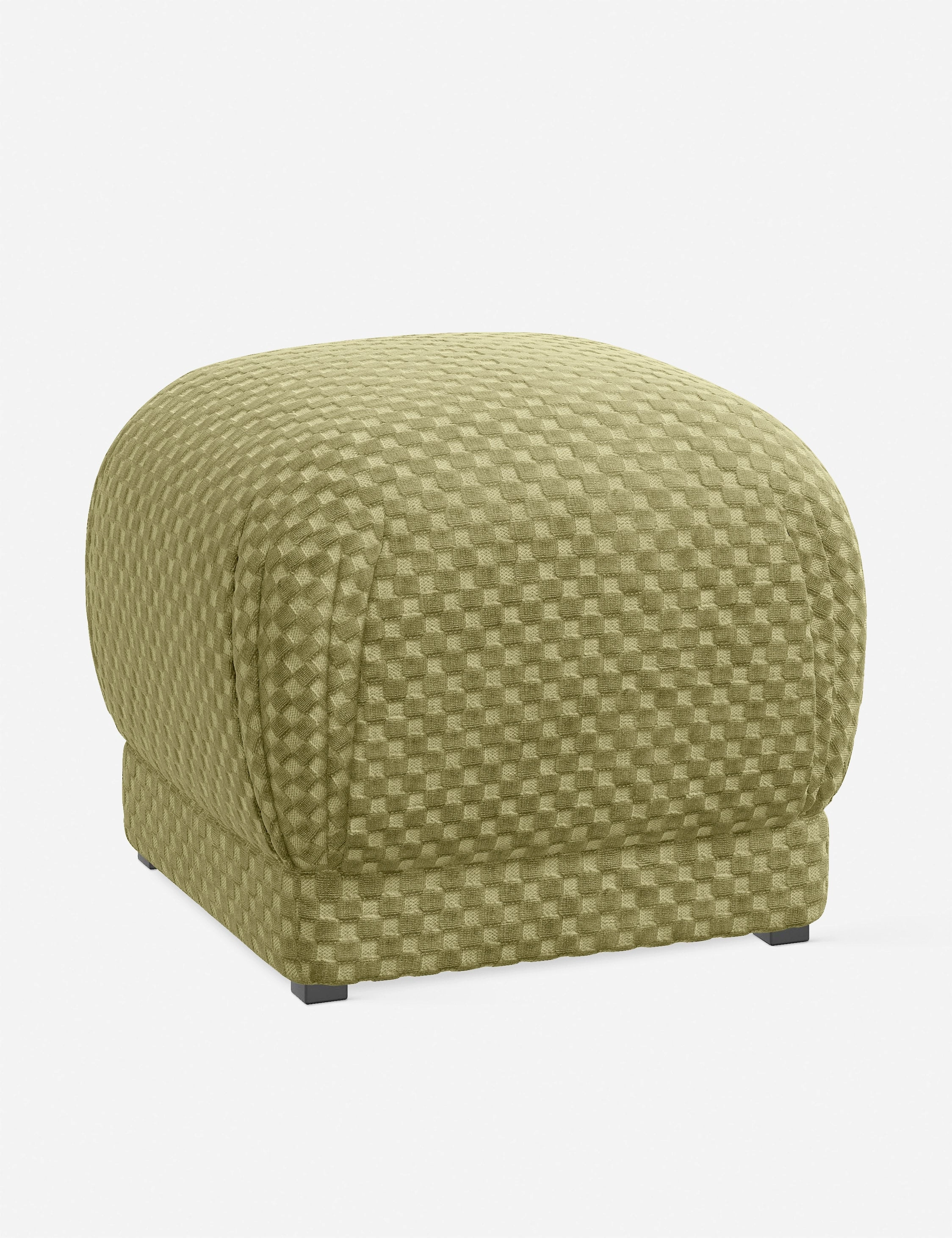Hi-Lo Checker Velvet Fabric by Sarah Sherman Samuel