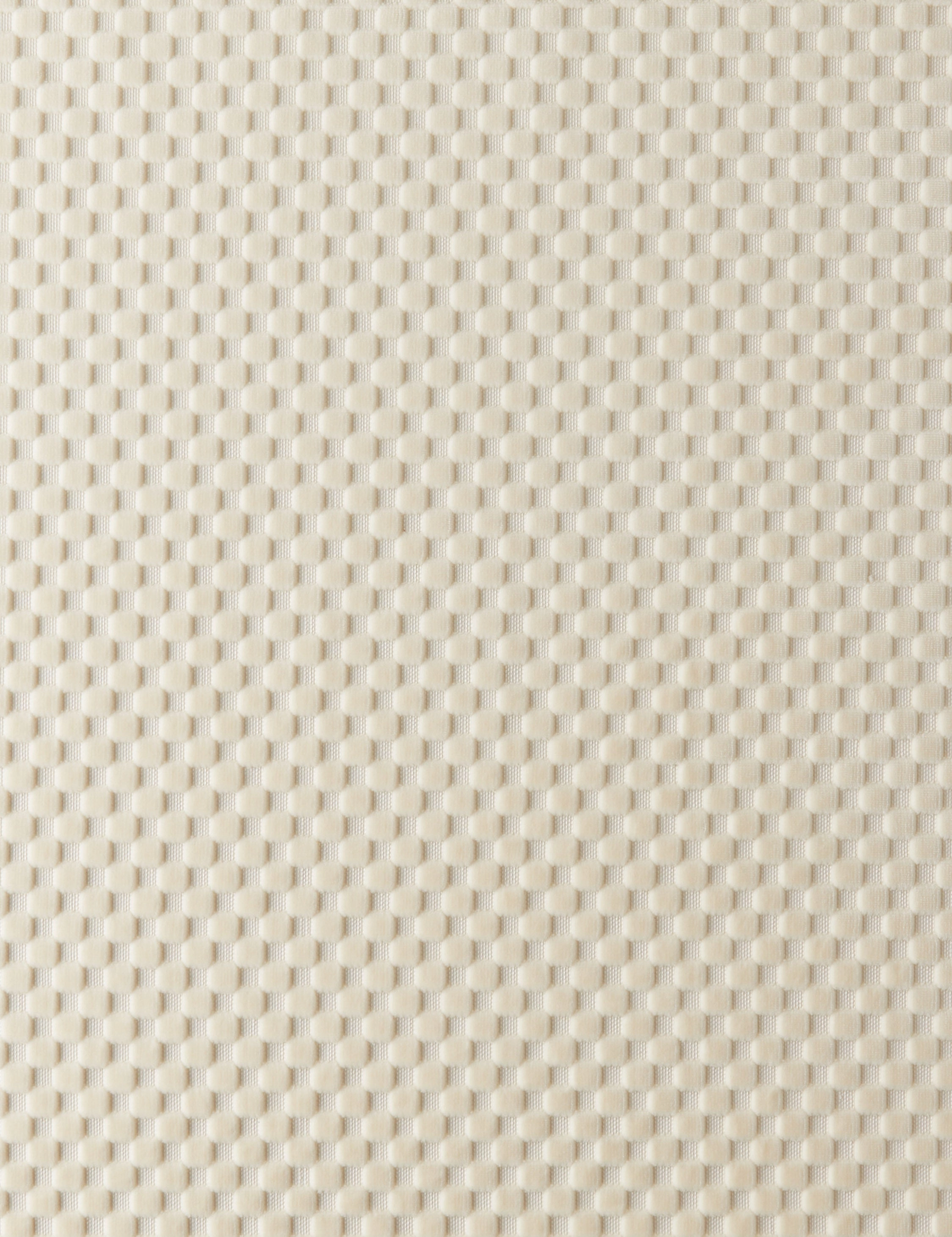 Hi-Lo Checker Velvet Fabric by Sarah Sherman Samuel