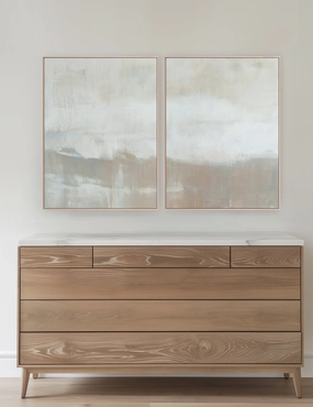Higher Ground Diptych Wall Art (Set of 2) by Carol Benson-Cobb 