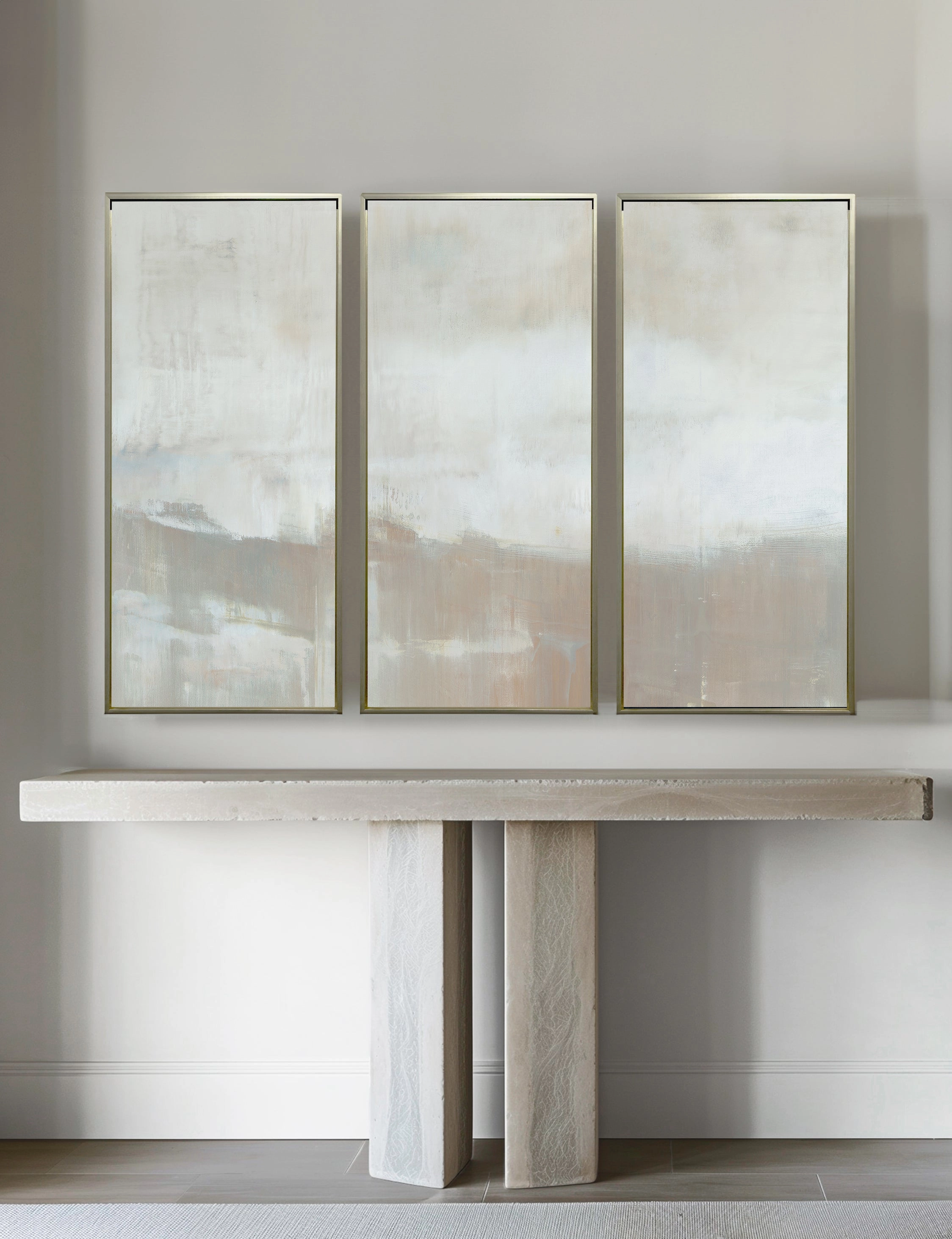 Higher Ground Triptych Wall Art (Set of 3) by Carol Benson-Cobb