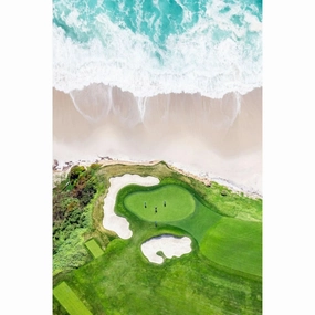 Hole 10, Pebble Beach Golf Links Print by Gray Malin 